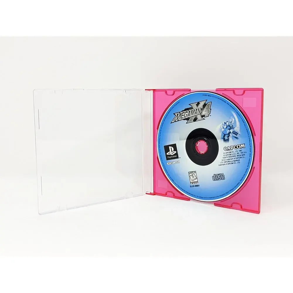 Mega Man X4 PlayStation 1 PS1 1997 Tested Disc in Jewel Case
